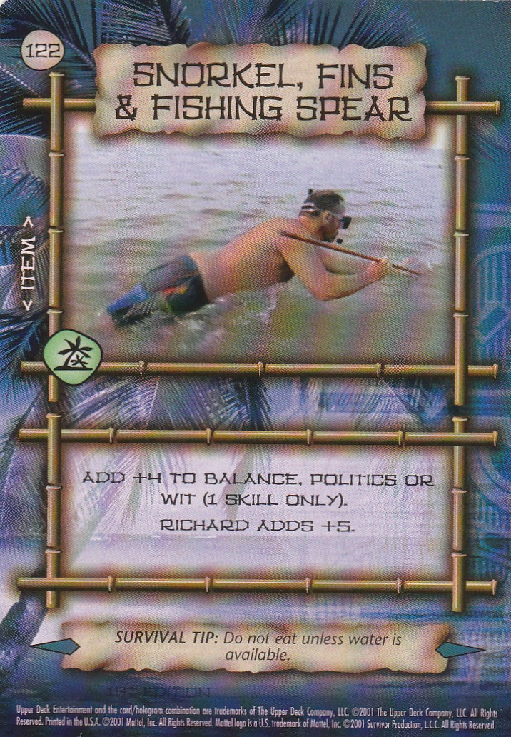Snorkel, Fins & Fishing Spear